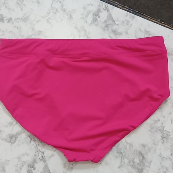 Lands End Plus Size Bikini Swim Bottoms - Picture 2 of 3